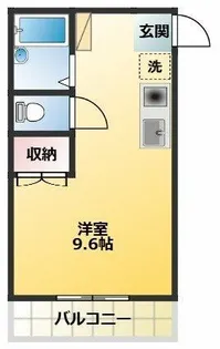 司ハイツ【1階】の間取り