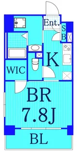 メゾンデンウエスト【4階】の間取り