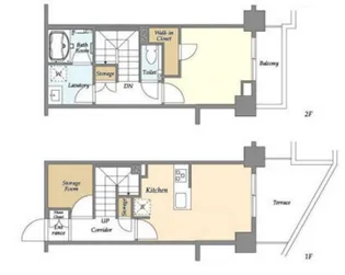 URBANLINK護国寺【2階】の間取り