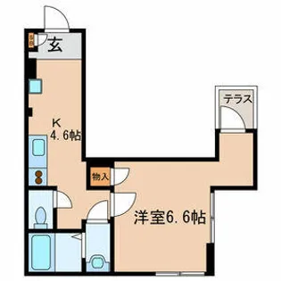 MANA K【1階】の間取り