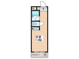 パレス南山【3階】の間取り