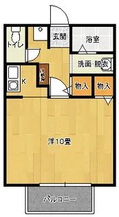 ドミールSEKI【2階】の間取り