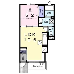 プロビデンス【1階】の間取り