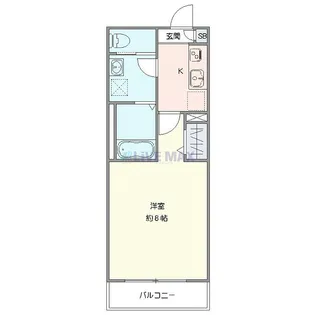 ジーメゾン入間東藤沢グリシーヌ【1階】の間取り