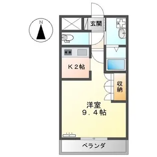 グレイス・ONE【1階】の間取り