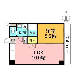 レガートヴェルティエ【4階】の間取り