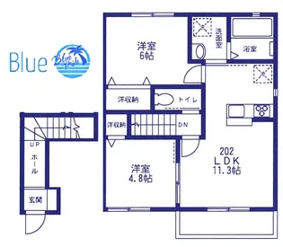 エコーハイムの間取り