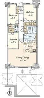 パークホームズ吉祥寺北グランヴィラの間取り