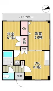 エステート27【2階】の間取り