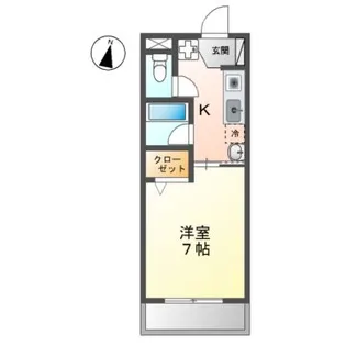 Y’sリンピアリヴ【2階】の間取り