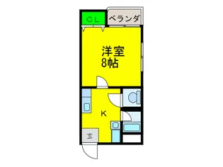 メゾンドマルコ【3階】の間取り