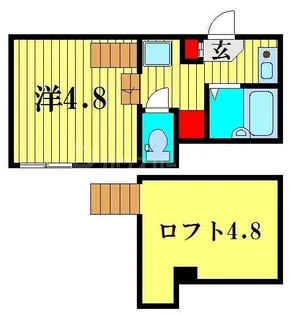 レガーロY【1階】の間取り