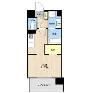 LIBTH新水前寺【8階】の間取り