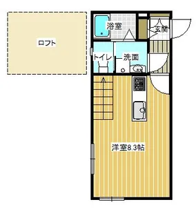 リンクリヴェール【1階】の間取り
