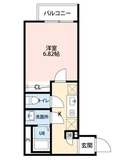 ガレリアサーラ松戸【2階】の間取り