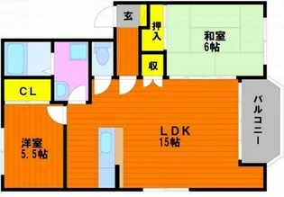 ヴェルフィオーレNT D【1階】の間取り