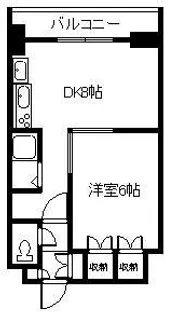 メゾンペガサス【4階】の間取り