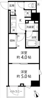 DeLCCS IKEBUKURO デルックス池袋【9階】の間取り
