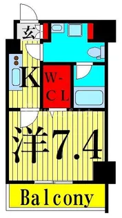 SPコート尾久ノース【7階】の間取り