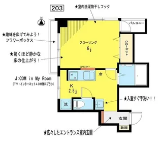 ハイムアトレイユ【2階】の間取り