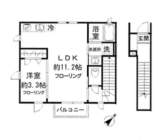 プリムホワイトの間取り