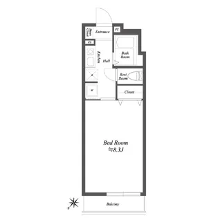 ブロッサムテラス新小岩【2階】の間取り