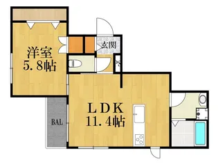グラン・メゾン T&C【3階】の間取り