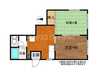 平和台ハイツ【1階】の間取り