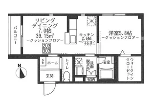 tiida【2階】の間取り