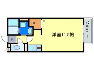 ヴィラタッツミ-A棟【2階】の間取り