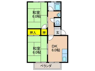 弥生マンション【3階】の間取り