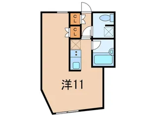 HOBOS山王【1階】の間取り