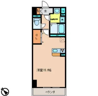 グラース リオ【3階】の間取り