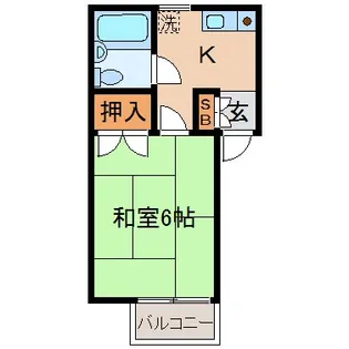 ストークハイツ近江【2階】の間取り
