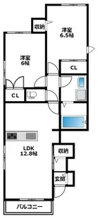 Holly well【1階】の間取り