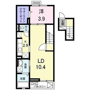シェロマ【4階】の間取り