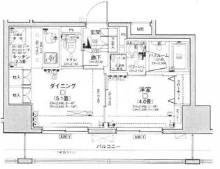 日神デュオステージ新御徒町【12階】の間取り