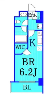 クレド新横浜【8階】の間取り
