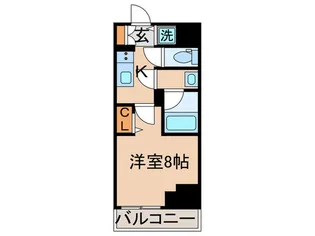 ユリカロゼ金町【8階】の間取り