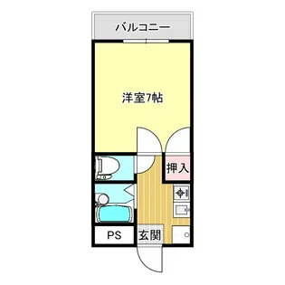 ミースグランゼスト【5階】の間取り