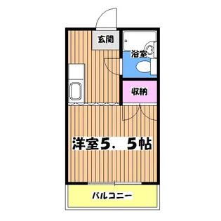 美樹ハイツ【1階】の間取り