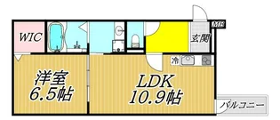 フジパレスJR塚口II番館【3階】の間取り
