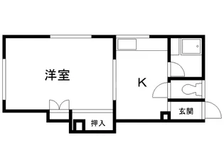 ハイツハピネス【2階】の間取り