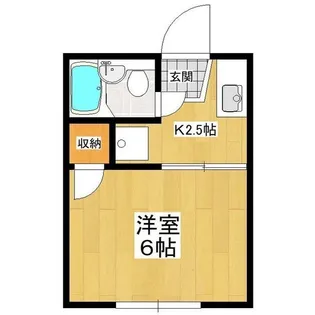 メゾンド・ジュネス【1階】の間取り