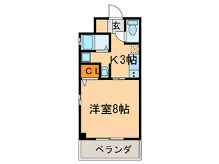 サン・東山公園イ-スト【2階】の間取り