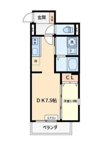アバンテ向島【3階】の間取り