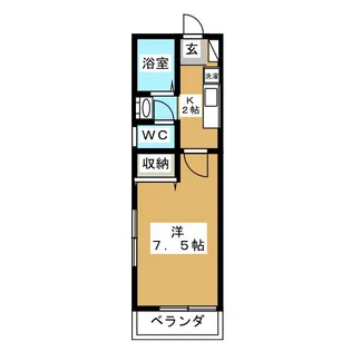 ユメックMH【2階】の間取り