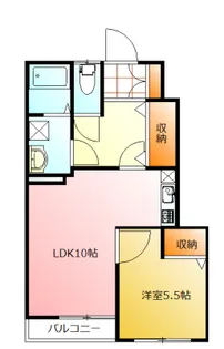 サンガーデン【1階】の間取り