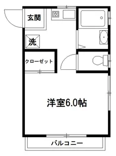 ローズハイツ【2階】の間取り
