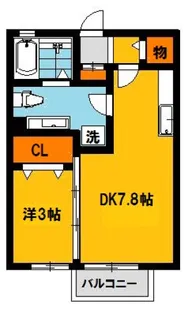シャルマン【2階】の間取り